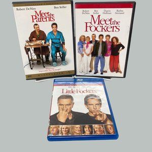 Meet the Parents /Fockers /Little Fockers DVD Lot Ben Stiller Robert DeNiro